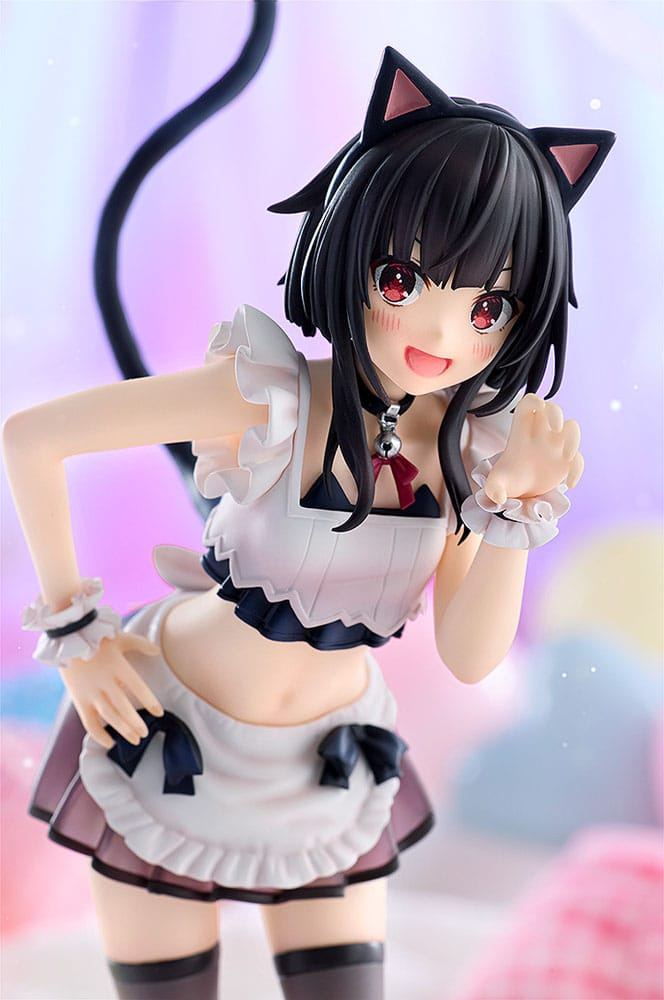 Konosuba Statue Megumin Light Novel Catgirl Maid Ver