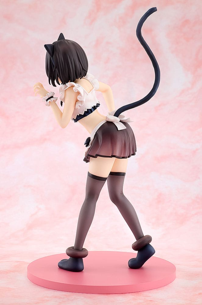 Konosuba Statue Megumin Light Novel Catgirl Maid Ver