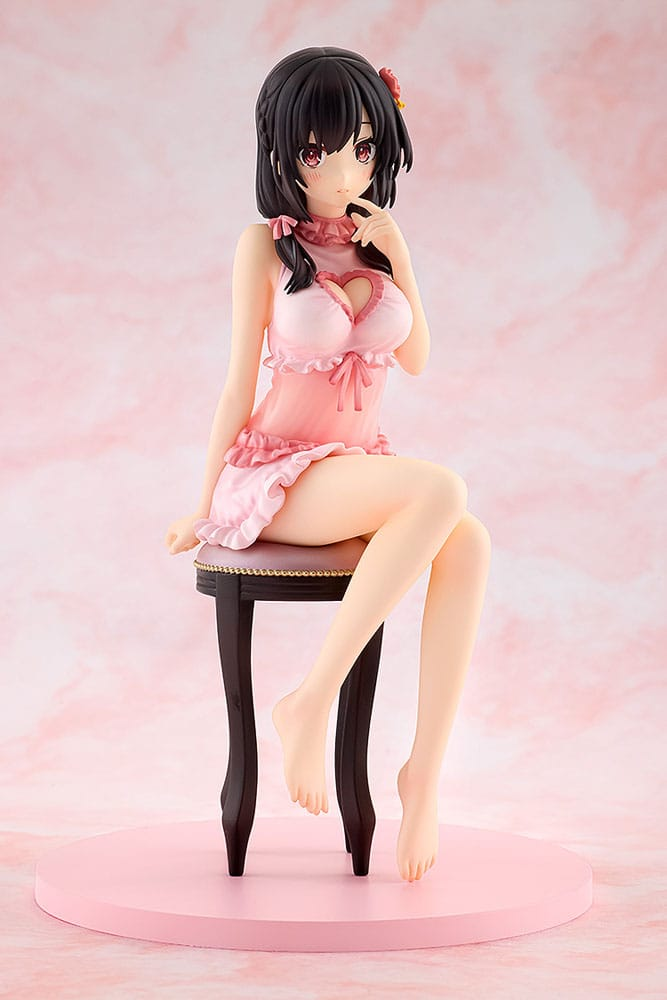 Konosuba Statue Yunyun Light Novel Negligee Ver