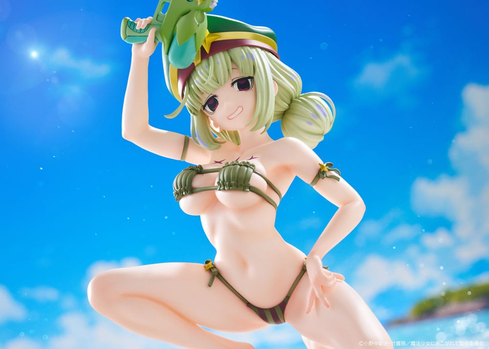 Gushing over Magical Girls 1/6 Scale Statue Leoparde Swimsuit Ver