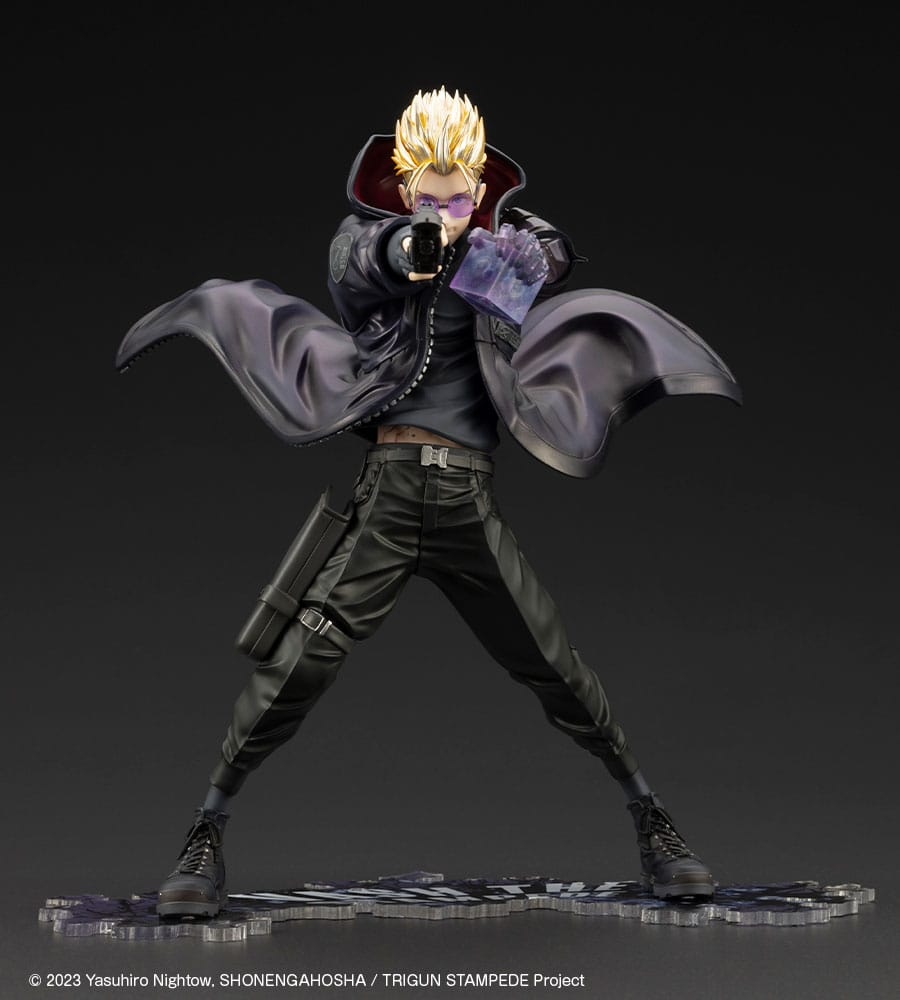 Trigun Stampede ARTFXJ 1/8 Scale Statue Vash the Stampede The Gunman in Black Ver