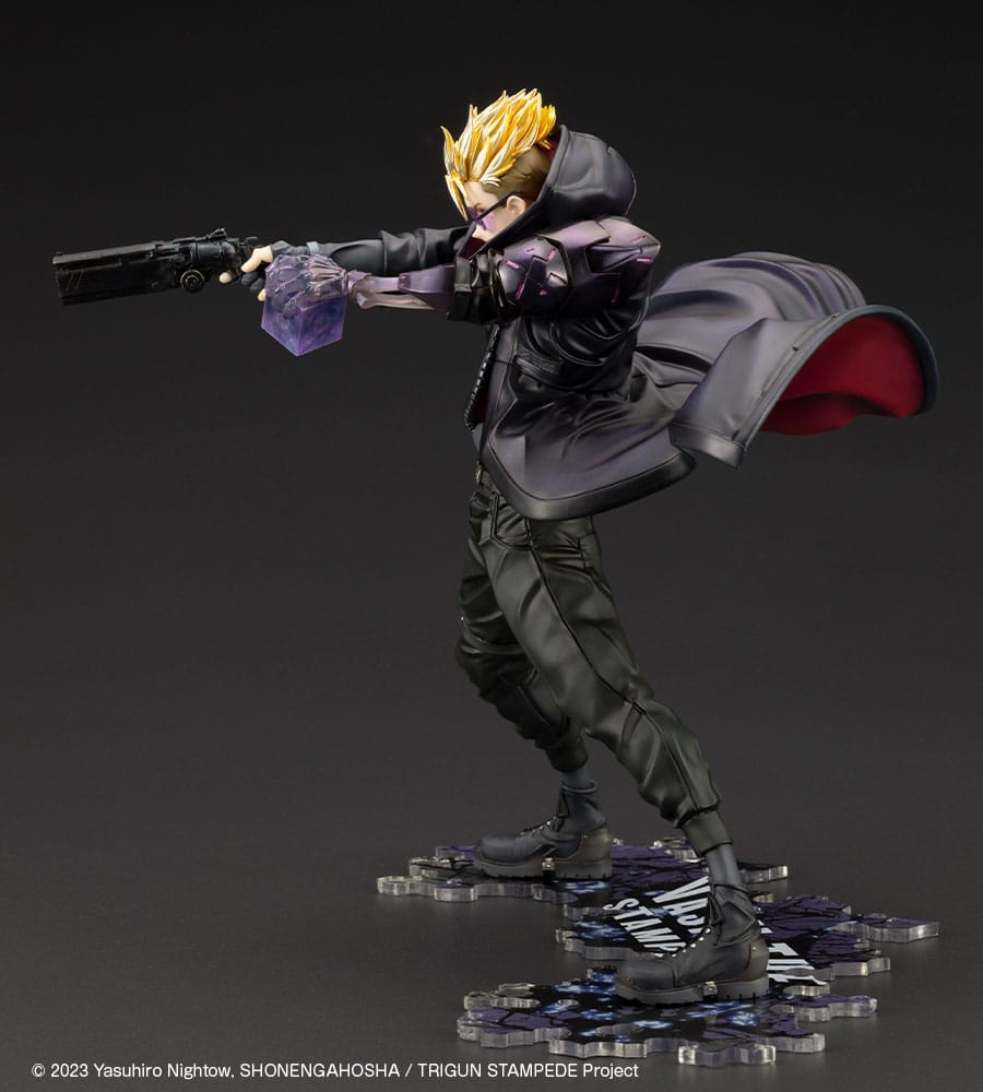 Trigun Stampede ARTFXJ 1/8 Scale Statue Vash the Stampede The Gunman in Black Ver