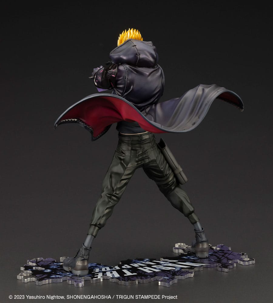 Trigun Stampede ARTFXJ 1/8 Scale Statue Vash the Stampede The Gunman in Black Ver
