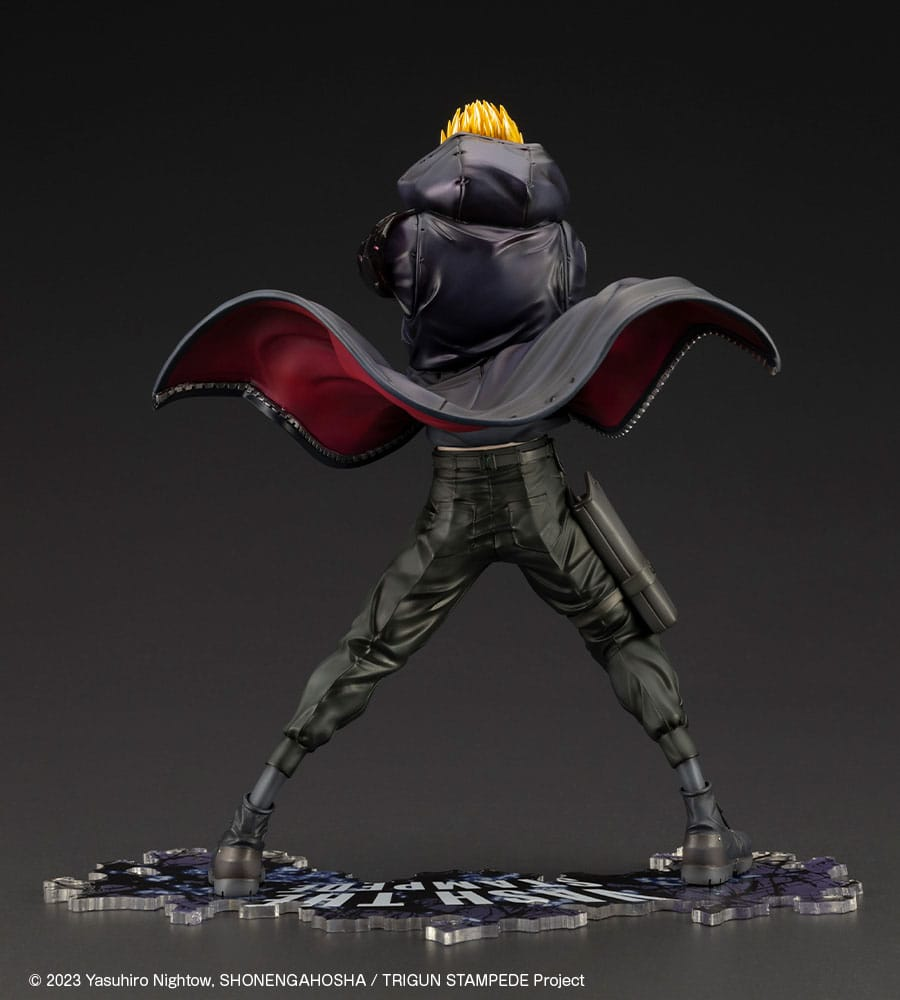 Trigun Stampede ARTFXJ 1/8 Scale Statue Vash the Stampede The Gunman in Black Ver