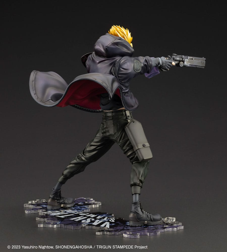 Trigun Stampede ARTFXJ 1/8 Scale Statue Vash the Stampede The Gunman in Black Ver