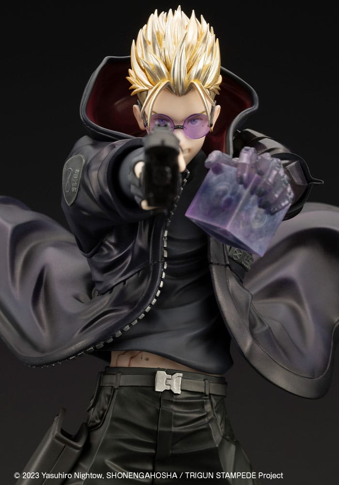 Trigun Stampede ARTFXJ 1/8 Scale Statue Vash the Stampede The Gunman in Black Ver