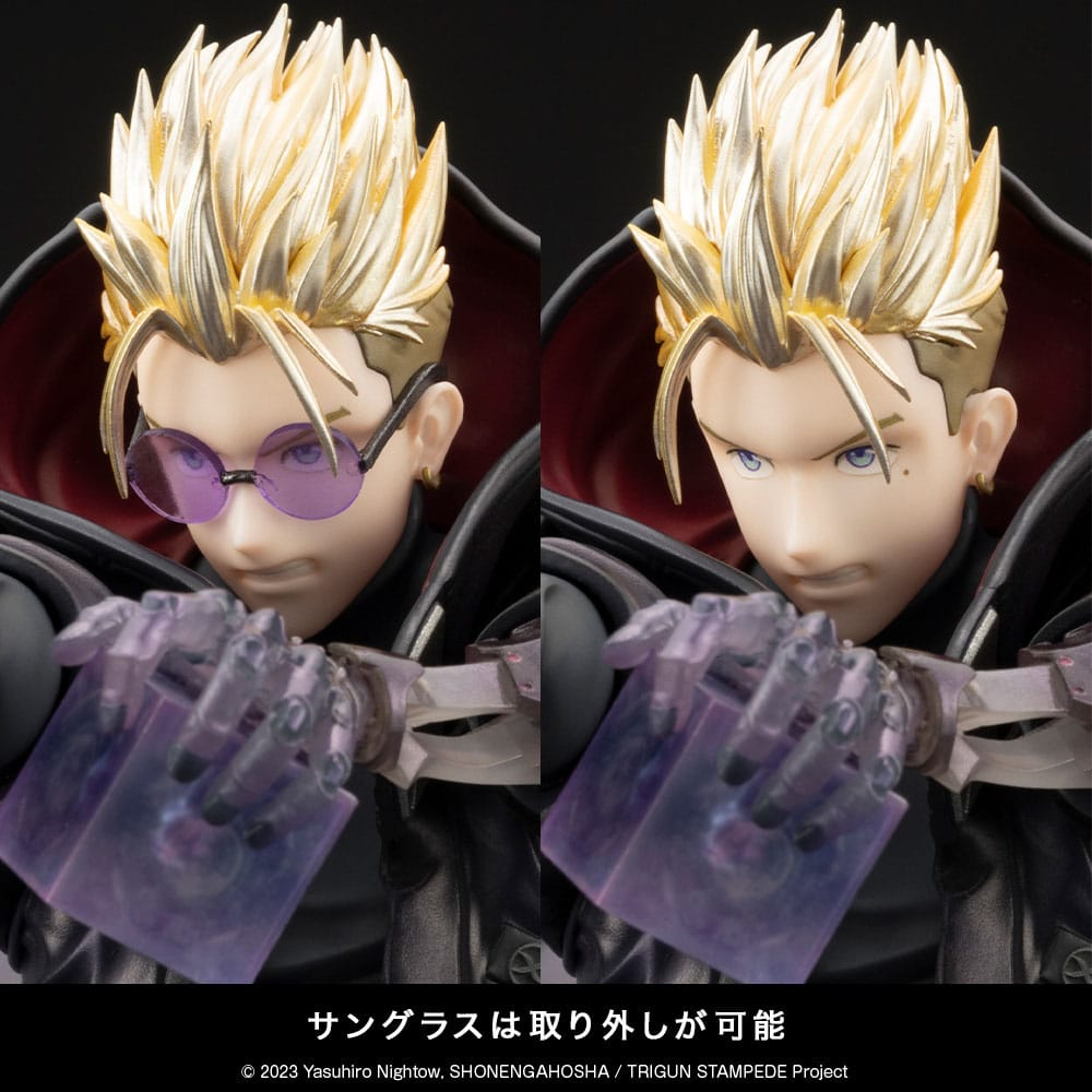 Trigun Stampede ARTFXJ 1/8 Scale Statue Vash the Stampede The Gunman in Black Ver