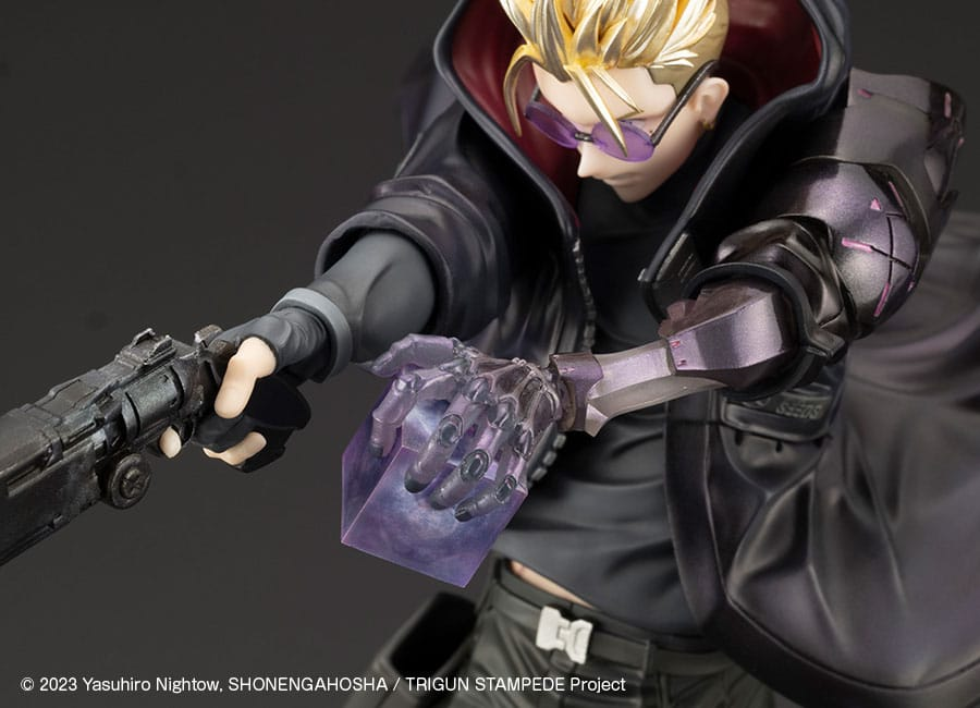 Trigun Stampede ARTFXJ 1/8 Scale Statue Vash the Stampede The Gunman in Black Ver