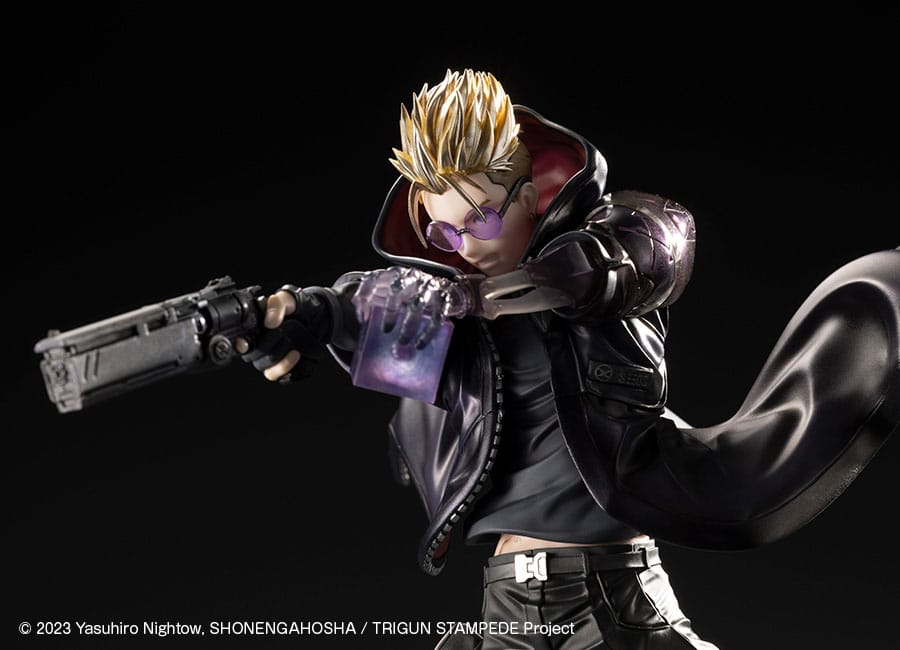 Trigun Stampede ARTFXJ 1/8 Scale Statue Vash the Stampede The Gunman in Black Ver
