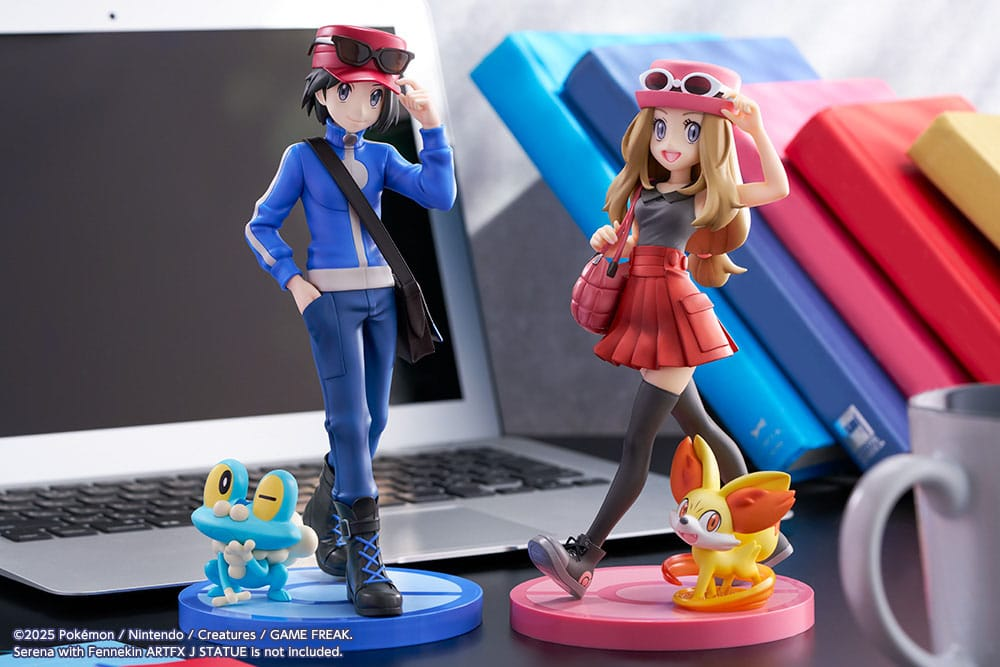 Pokémon ARTFXJ 1/8 Scale Statue Calem & Froakie