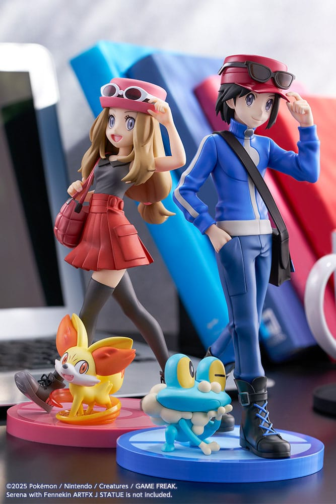 Pokémon ARTFXJ 1/8 Scale Statue Calem & Froakie