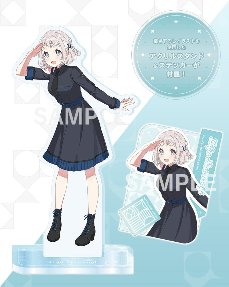 The Idolmaster Gakuen 1/7 Scale Statue Lilja Katsuragi Hakusen Ver (DX Edition)