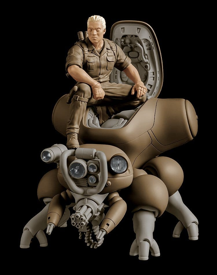 Ghost in the Shell PLAMAX minimum factory Batou with Fuchikoma