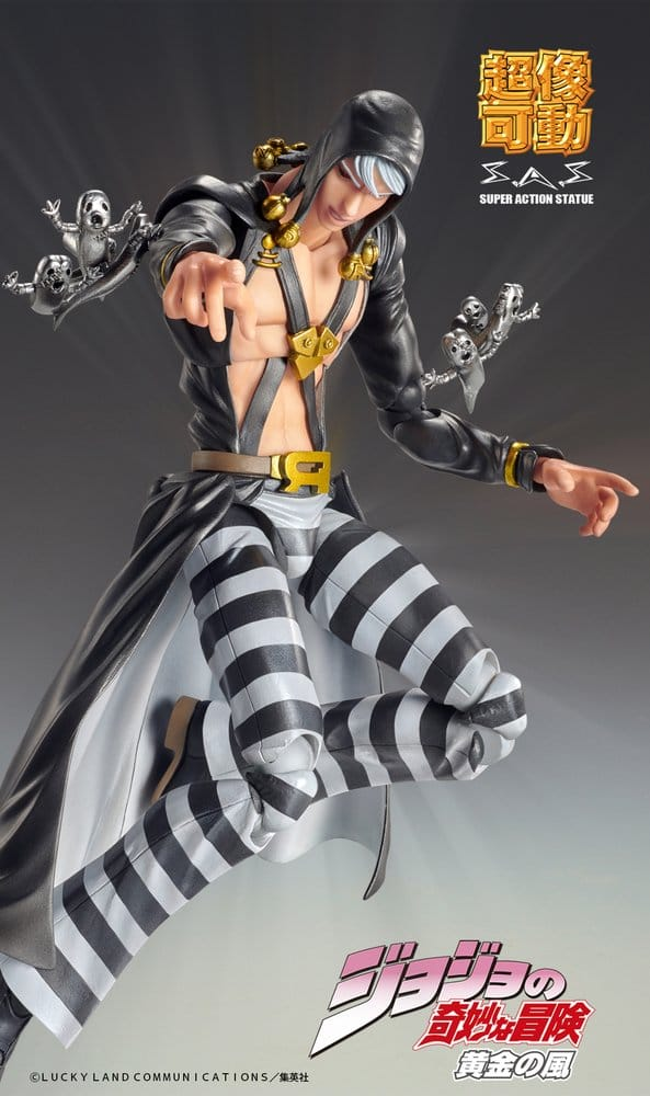 JoJo's Bizarre Adventure: Golden Wind Chozokado Action Figure Risotto Nero