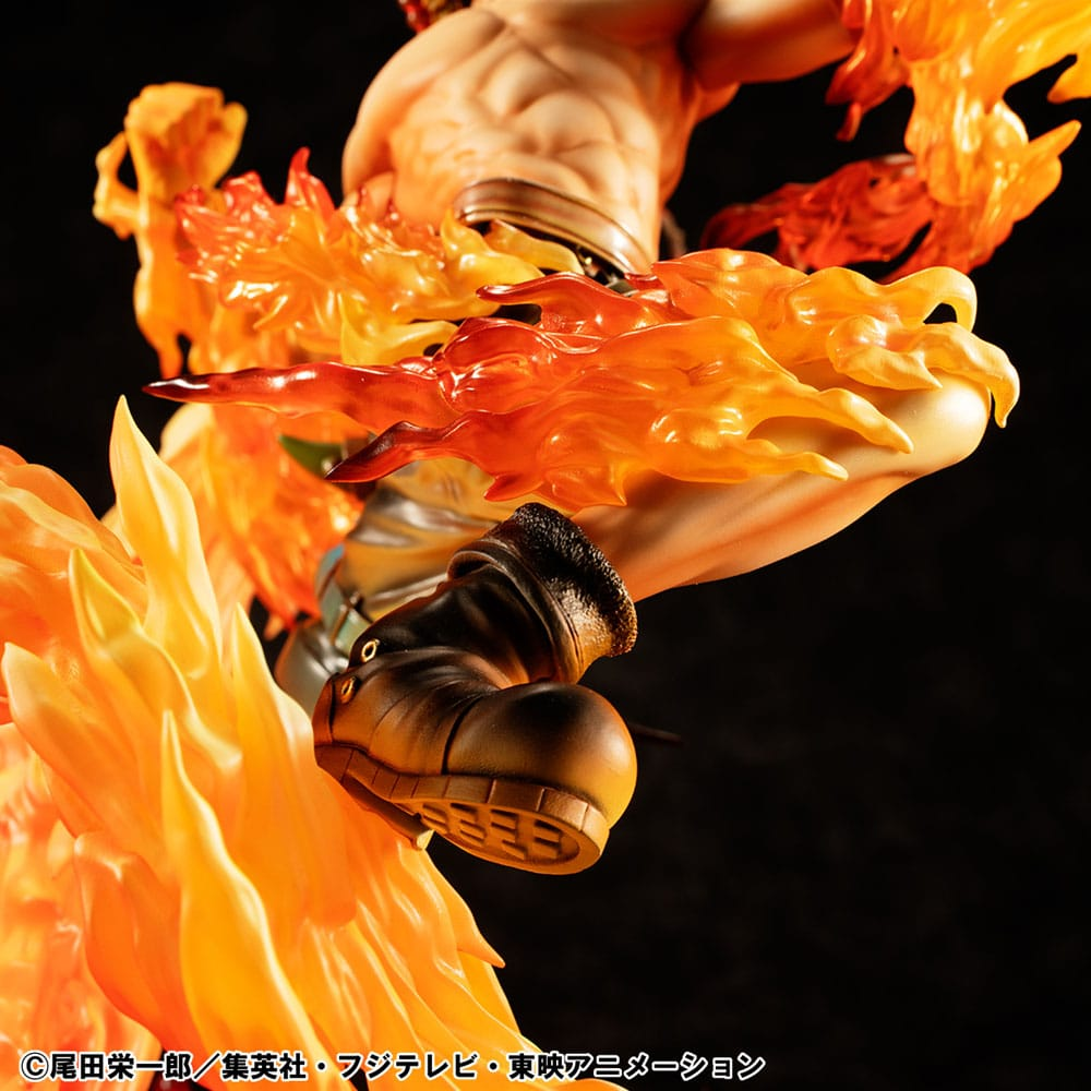 One Piece Portrait Of Pirates NEO-Maximum Statue Portgas D. Ace 15th Anniversary Super Limited Reprint Ver
