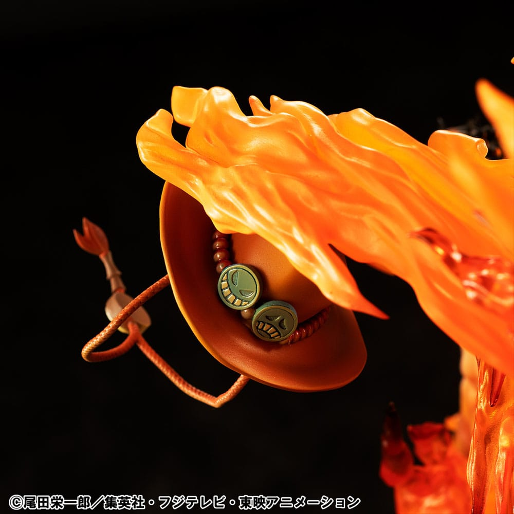 One Piece Portrait Of Pirates NEO-Maximum Statue Portgas D. Ace 15th Anniversary Super Limited Reprint Ver