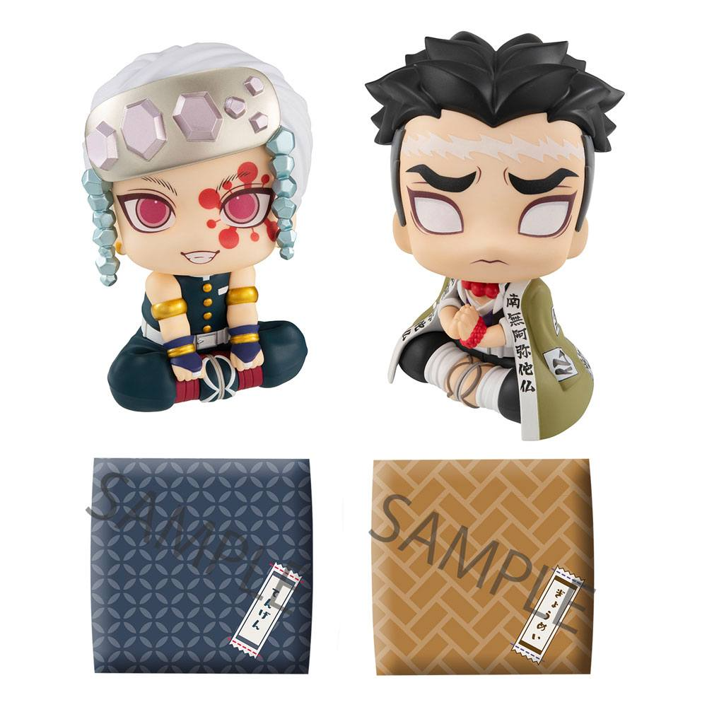 Demon Slayer Look Up Figure Tengen Uzui & Gyomei Himejima (With Gift)