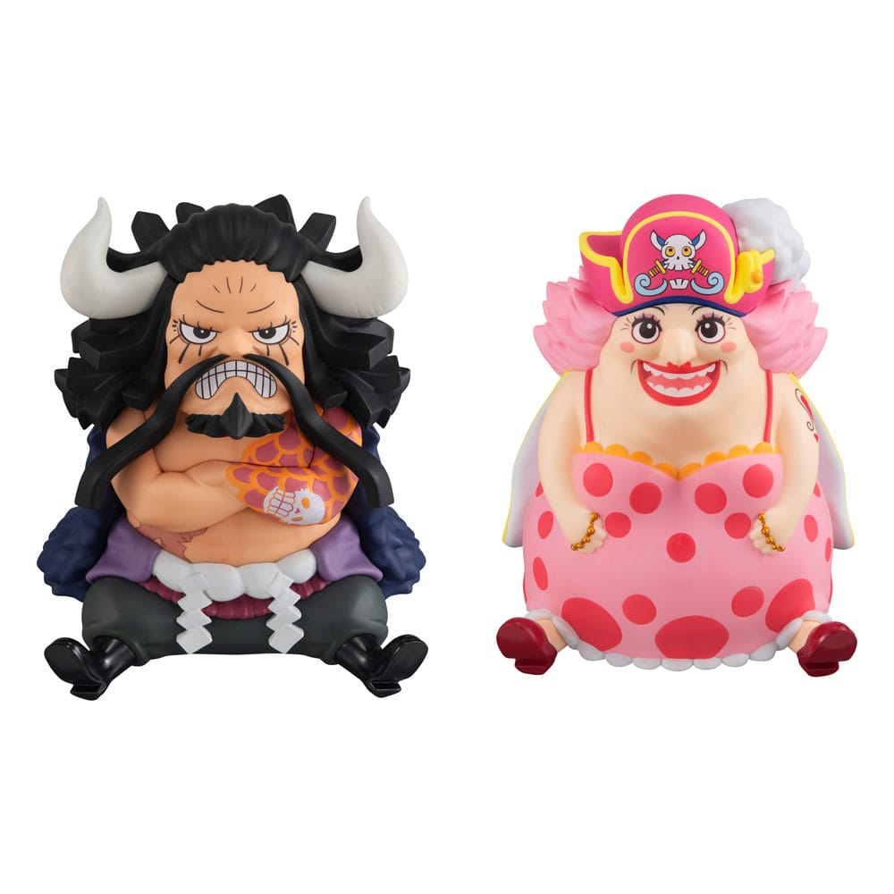 One Piece Look Up Figure Kaido & Big Mom (With Gourd & Semla)