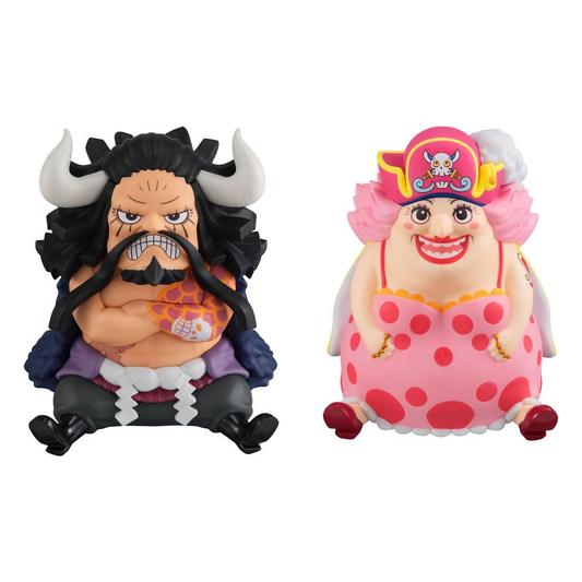 One Piece Look Up Figure Kaido & Big Mom (With Gourd & Semla)