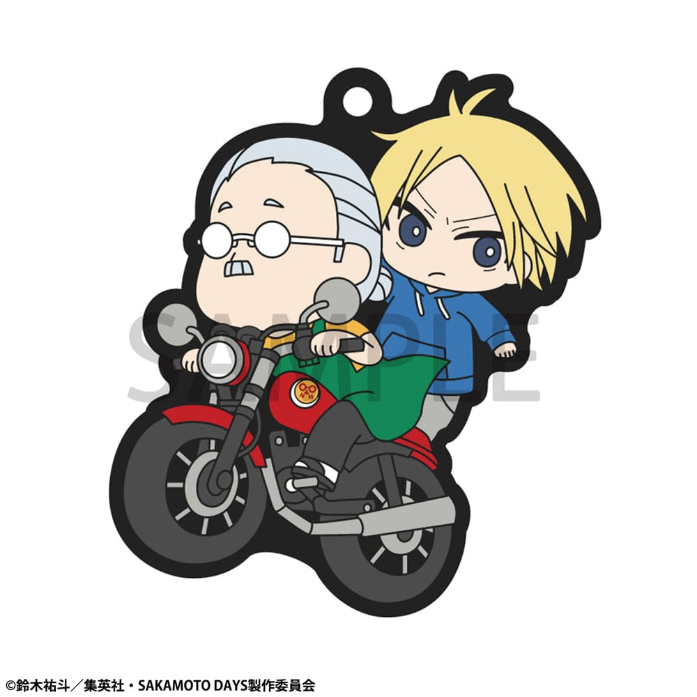 Sakamoto Days Rubber Charms Mascot Buddycolle - (Complete Box)