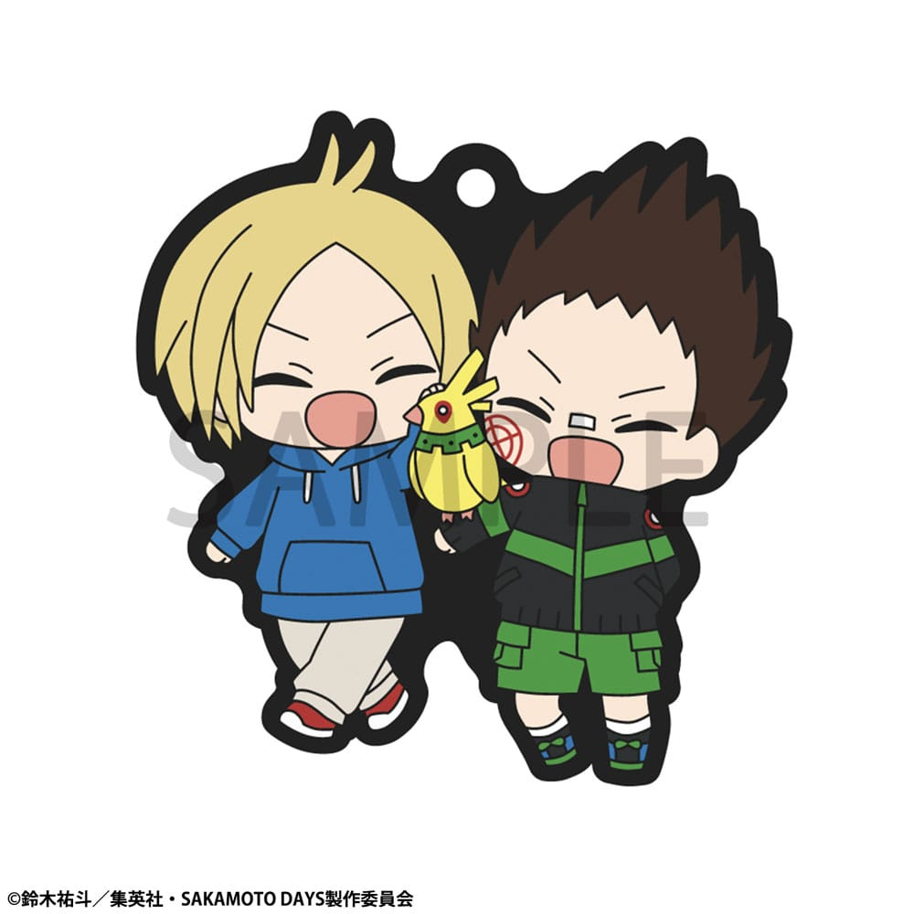 Sakamoto Days Rubber Charms Mascot Buddycolle - (Complete Box)