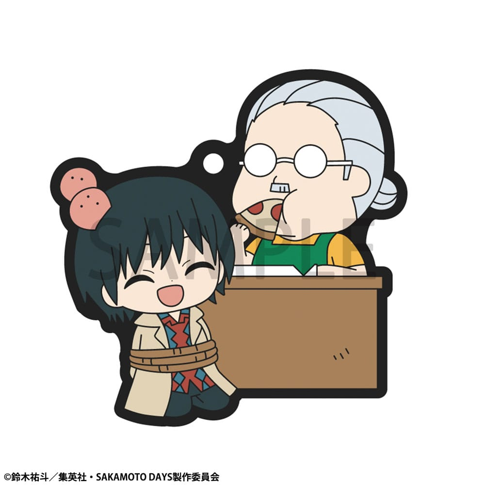 Sakamoto Days Rubber Charms Mascot Buddycolle - (Complete Box)