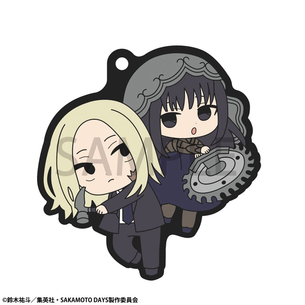 Sakamoto Days Rubber Charms Mascot Buddycolle - (Complete Box)