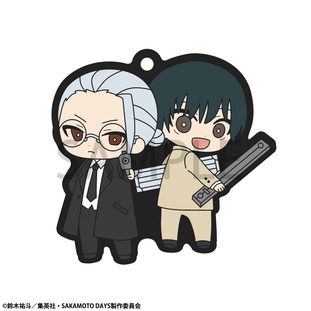Sakamoto Days Rubber Charms Mascot Buddycolle - (Complete Box)