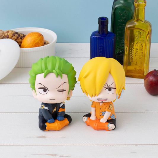 One Piece Look Up Figure Zoro & Sanji Future Island Egghead Ver (With Gift)