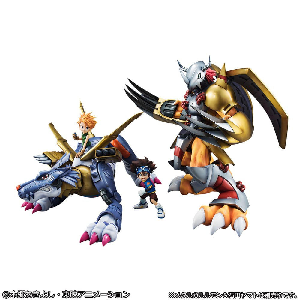 Digimon Adventure Precious G.E.M. Series Statue Wargreymon & Taichi Yagami