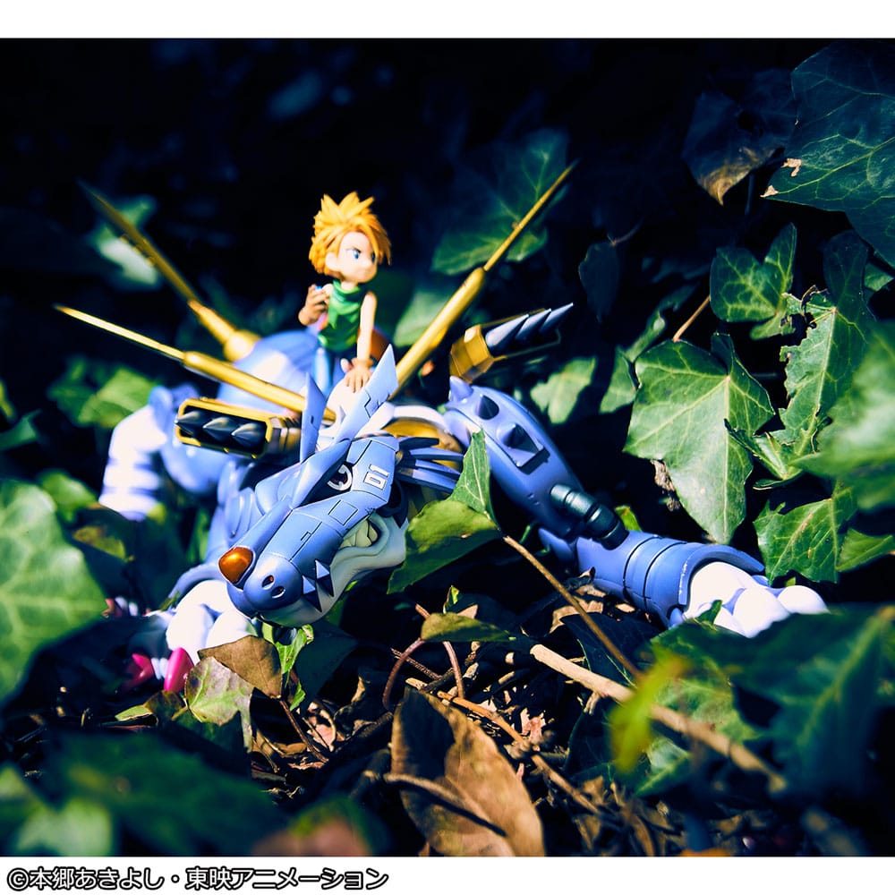 Digimon Adventure Precious G.E.M. Series Statue Metal Garurumon & Ishida Yamato