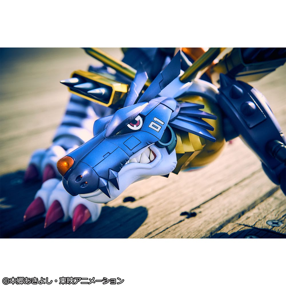 Digimon Adventure Precious G.E.M. Series Statue Metal Garurumon & Ishida Yamato