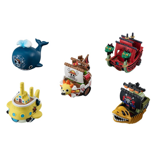 One Piece Yuracolle Series Trading Figure 5-Pack Grand Line Vol. 2 - (Complete Box)