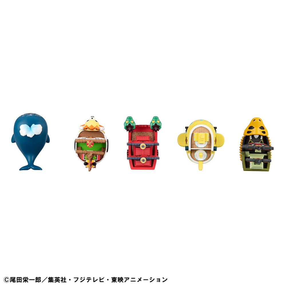 One Piece Yuracolle Series Trading Figure 5-Pack Grand Line Vol. 2 - (Complete Box)