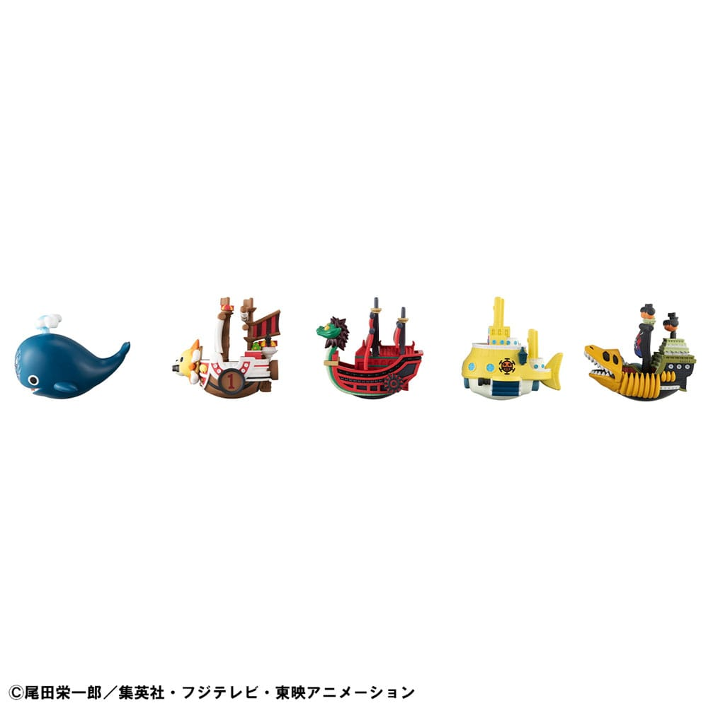 One Piece Yuracolle Series Trading Figure 5-Pack Grand Line Vol. 2 - (Complete Box)