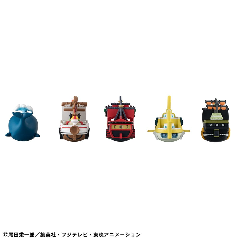 One Piece Yuracolle Series Trading Figure 5-Pack Grand Line Vol. 2 - (Complete Box)
