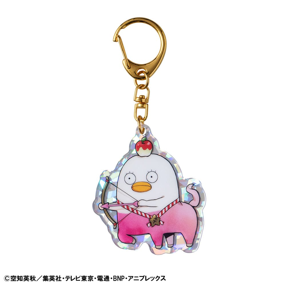Gintama Acrylic Mascot Keychain Charms Elizabeth 12 Zodiac Signs Spring & Summer - (Complete Box)