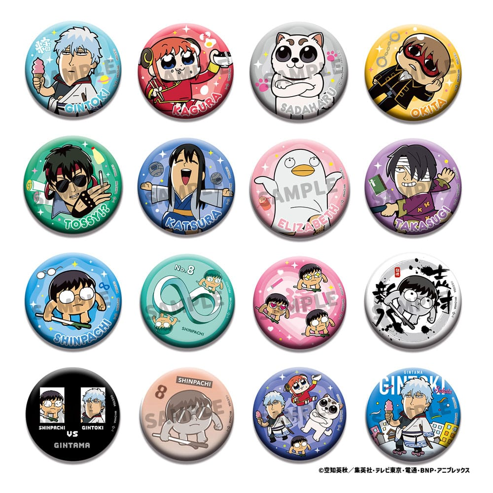 Gintama Enamel Pin Badge Gintama Oshanti - (Complete Box)