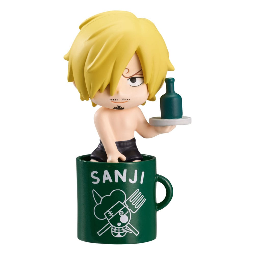 One Piece Ochatomo Series Trading Figure Pirates Vacance - (Complete Box)