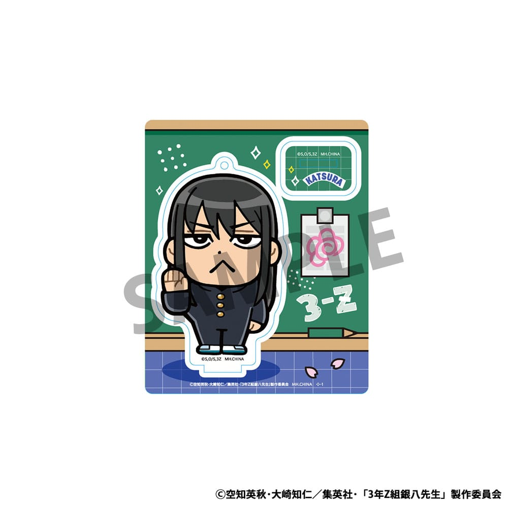Gintama Acrylic Stand 3-Z Ginpachi Sensei x Okawabukubu the Youth - (Complete Box)