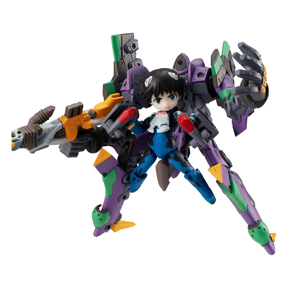 Evangelion Desktop Army Figure Shinji Ikari & Evangelion No. 1 New Theatrical Edition