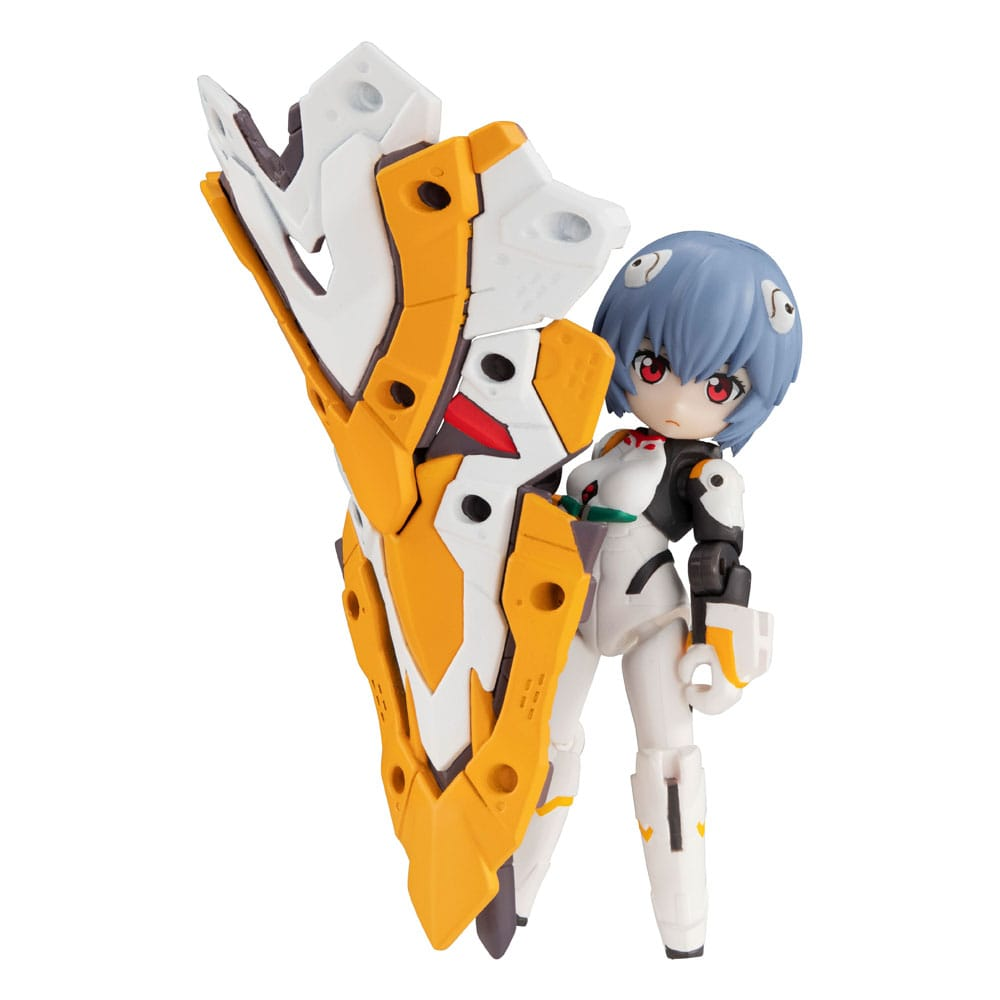 Evangelion Desktop Army Figures Ayanami Rei & Evangelion No. 0 (Kai)