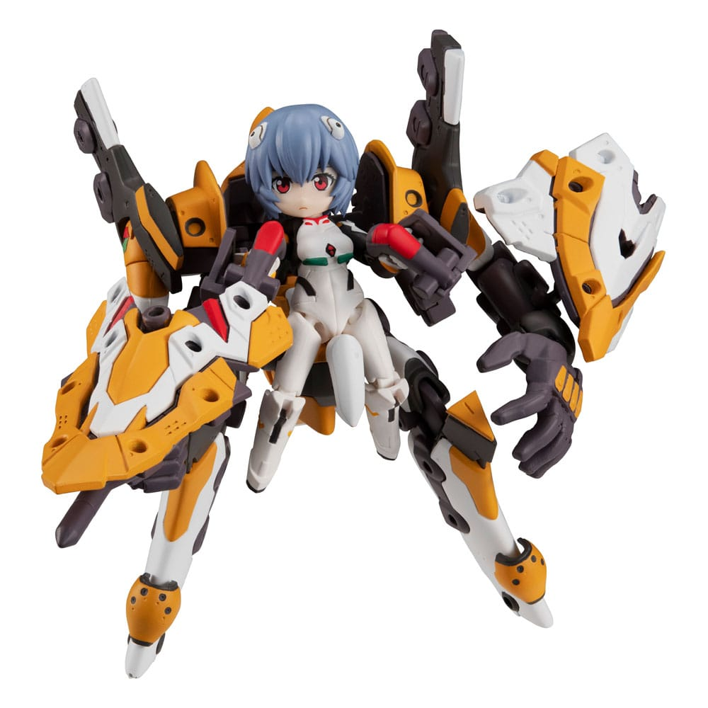Evangelion Desktop Army Figures Ayanami Rei & Evangelion No. 0 (Kai)