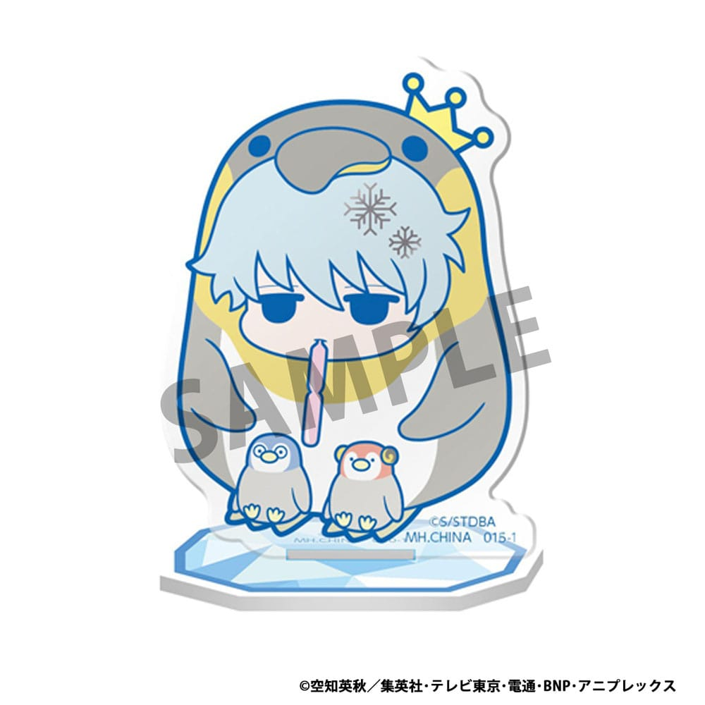 Gintama Acrylic Stand Prince Hata & Animals of Ice 6 - (Complete Box)