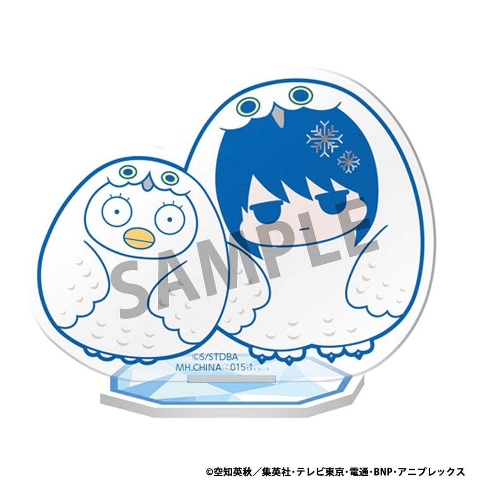 Gintama Acrylic Stand Prince Hata & Animals of Ice 6 - (Complete Box)