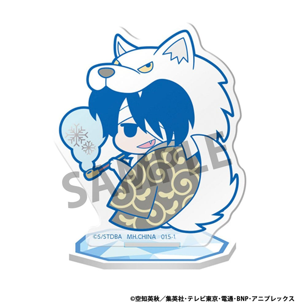 Gintama Acrylic Stand Prince Hata & Animals of Ice 6 - (Complete Box)