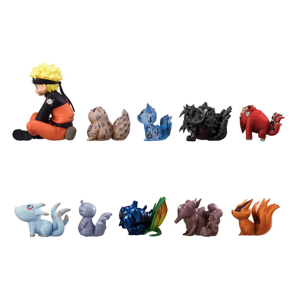 Naruto Shippuden Gaiden G.E.M. Series Naruto Uzumaki & Biju Set