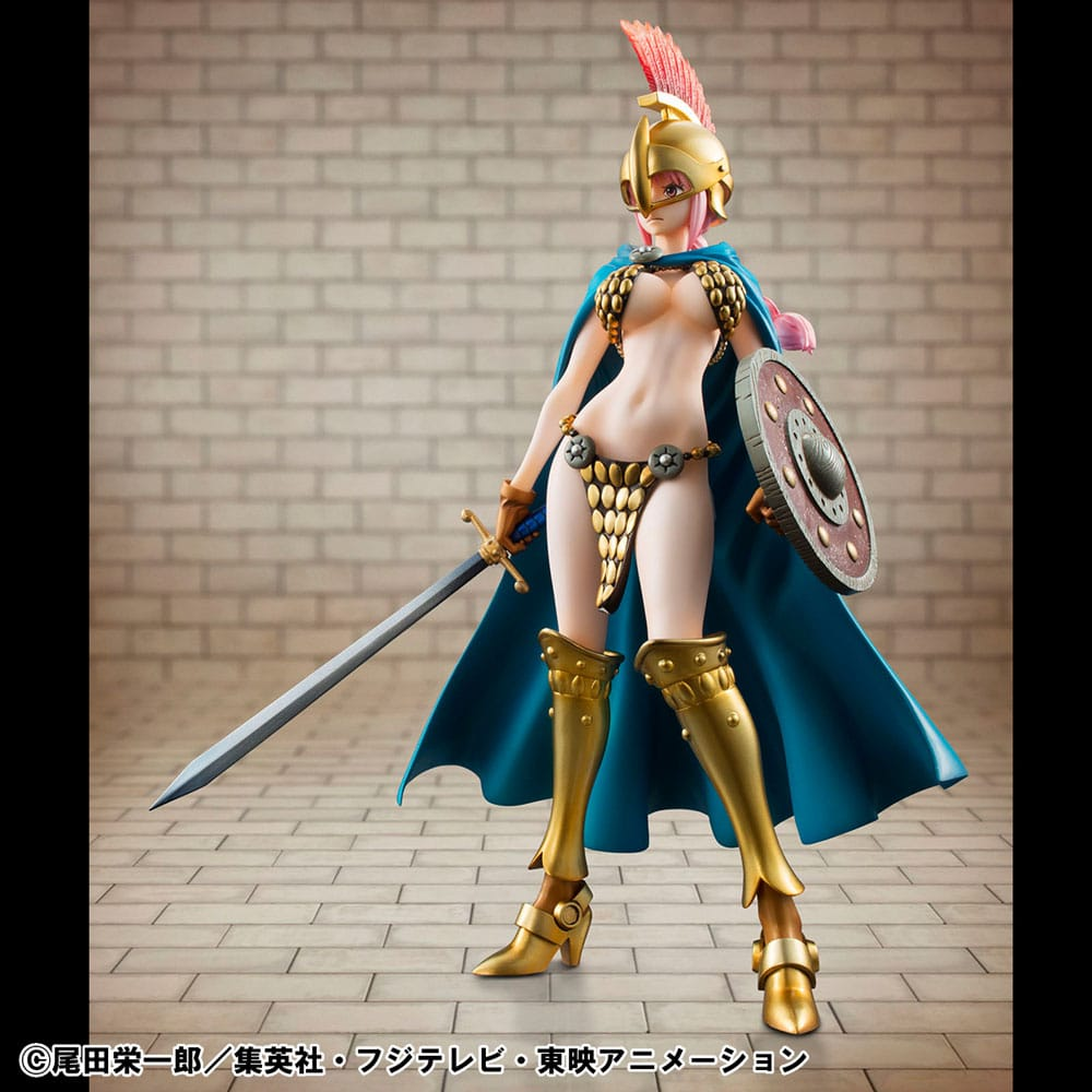 One Piece Portrait Of Pirates Statue Gladiator Rebecca Sailing Again Super Limited Reprint Ver