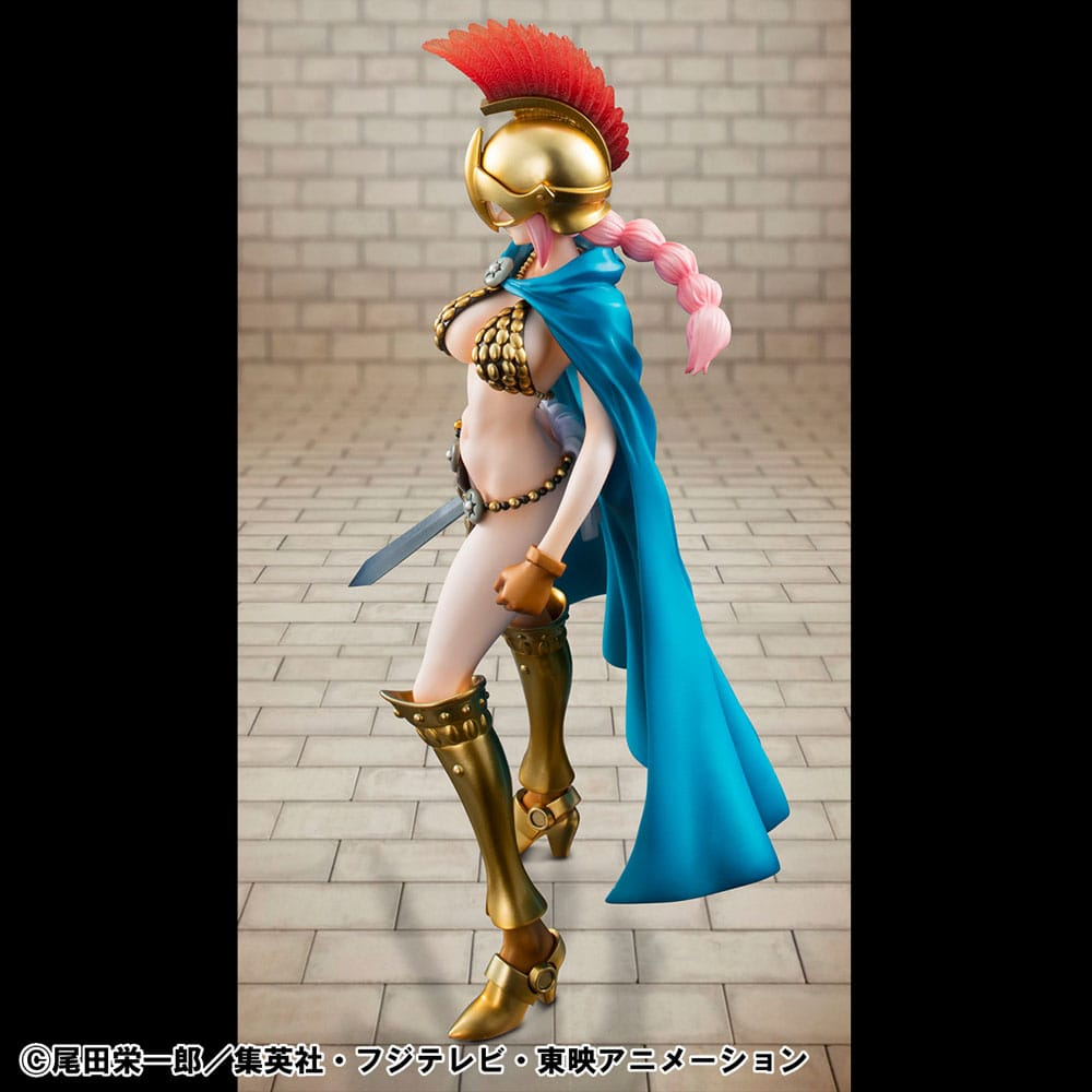 One Piece Portrait Of Pirates Statue Gladiator Rebecca Sailing Again Super Limited Reprint Ver