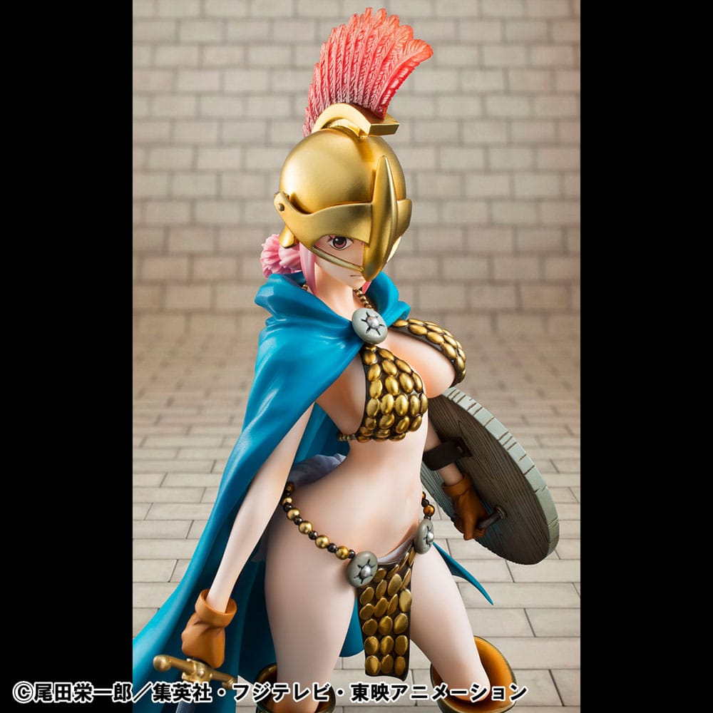 One Piece Portrait Of Pirates Statue Gladiator Rebecca Sailing Again Super Limited Reprint Ver